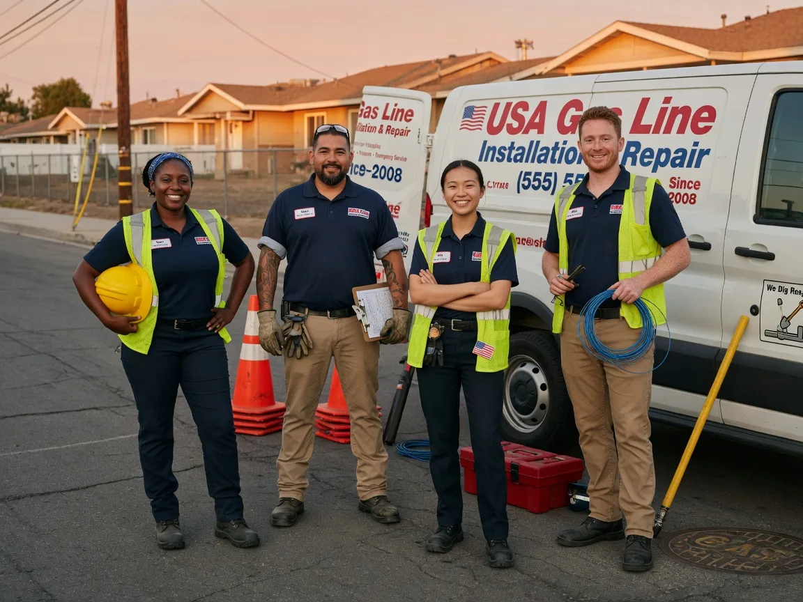 Gas Line Installation company in Waterloo, IL